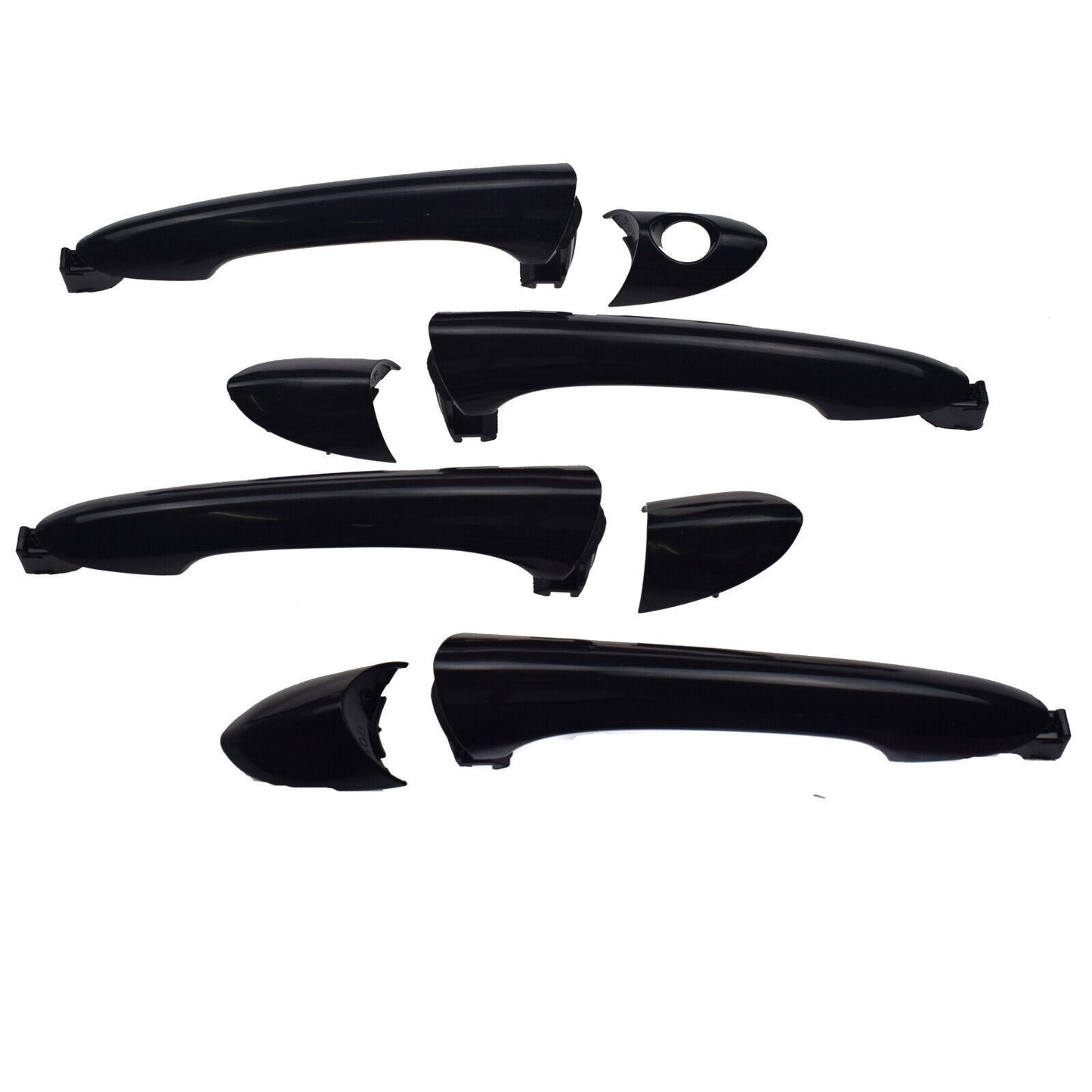 for Hyundai Sonata 2011-15 Exterior Outside Door Handles Primed FL RL RR 4PCS
