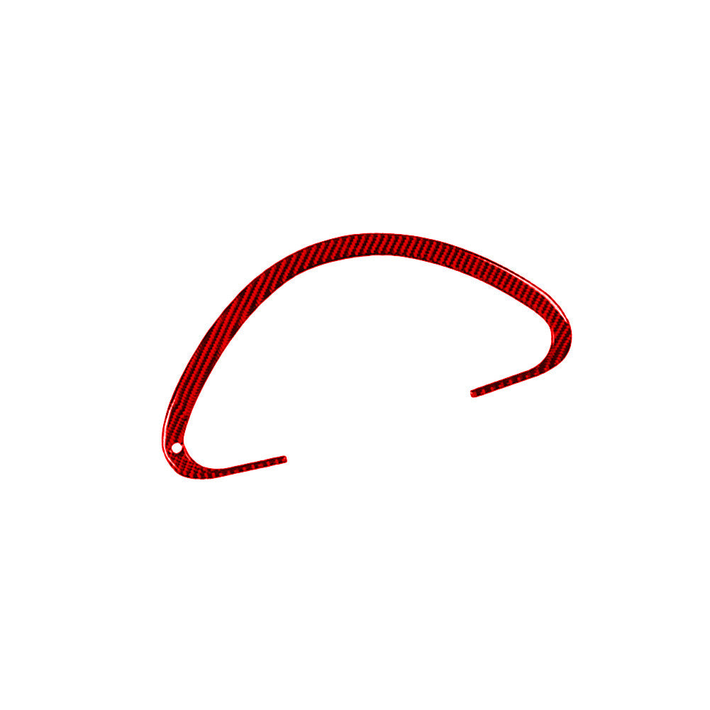 Red Carbon Fiber Speedometer Cover Trim for Mercedes-Benz E-Class W211 2003-2009