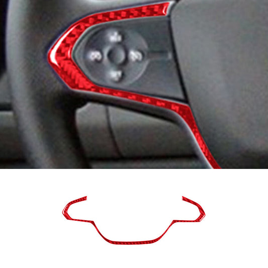 Steering Wheel Button Trim Cover B for Chevrolet Colorado/ for GMC for Canyon 2015-22 Red