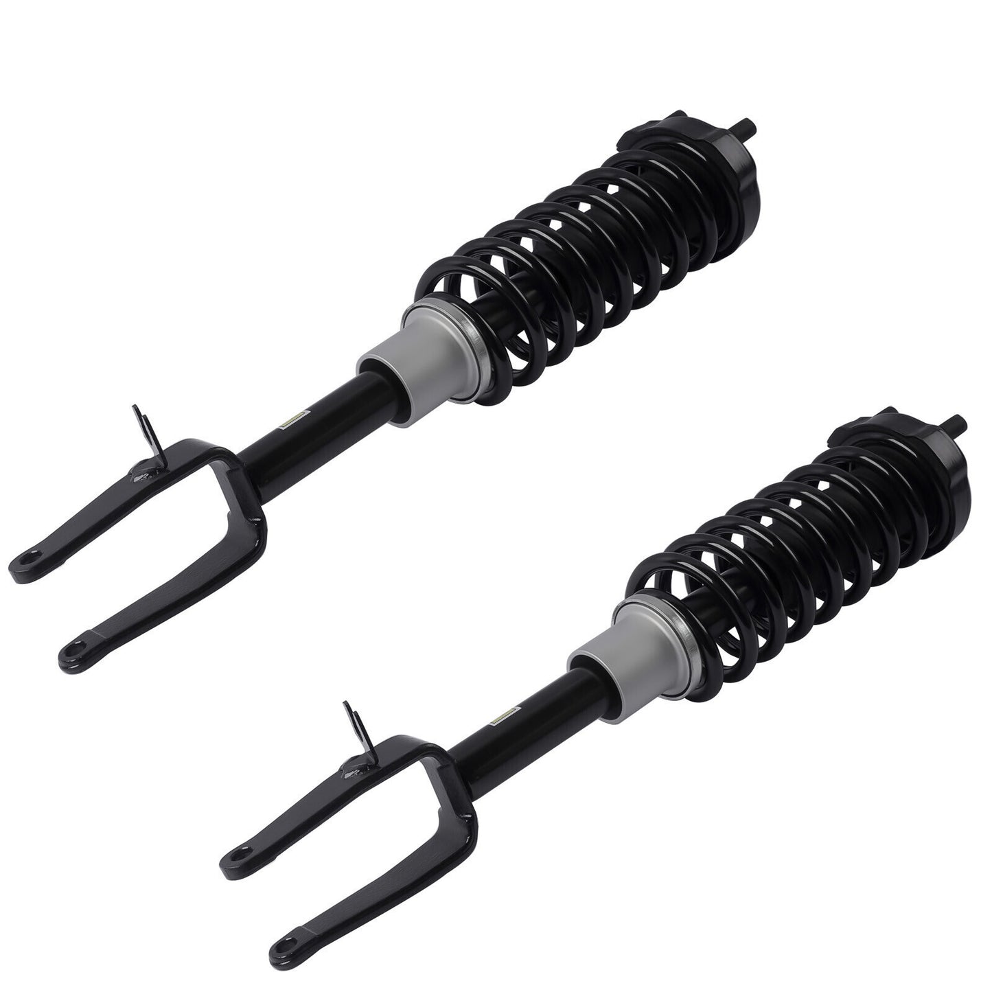 A pair of Assys hydraulic spring shock absorber struts for the front L&R of for Infiniti QX56 and QX80 (2011-21)