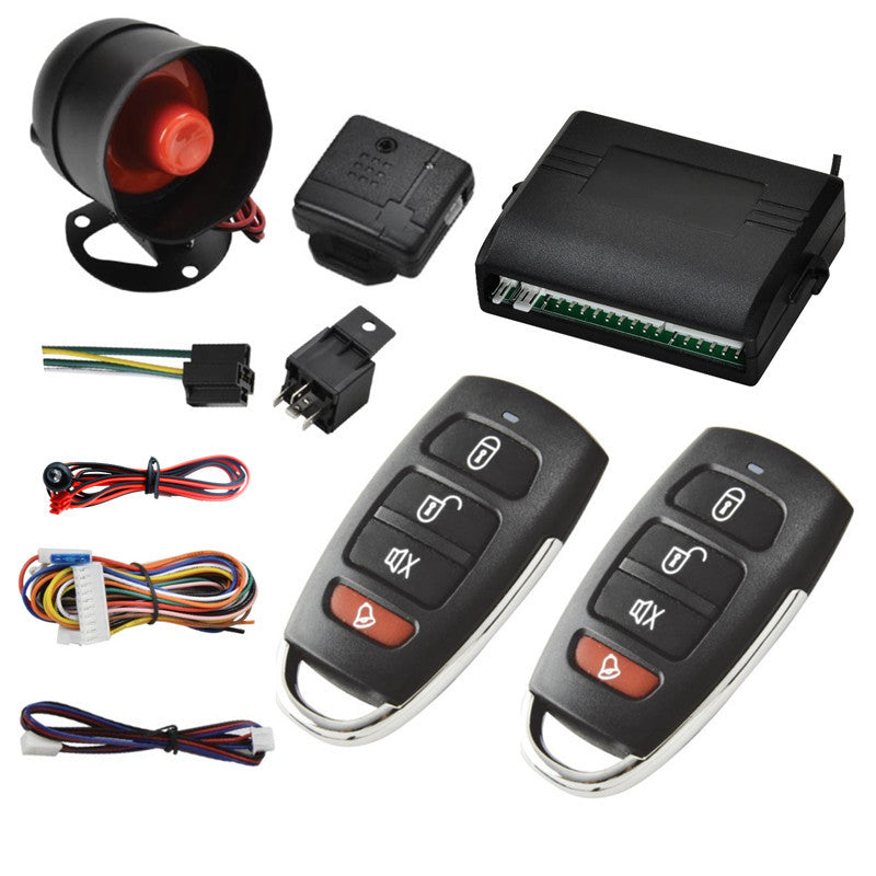 Car Entry Siren Remote Control Burglar System 1Way Alarm Protec Security Keyless
