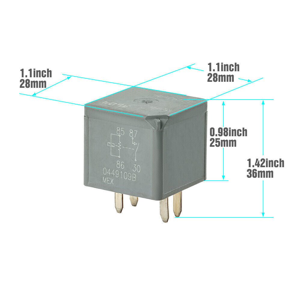 1x 4-Pins Relay Starter 12193604 for BUICK LACROSSE LUCERNE for CADILLAC for CHEVROLET