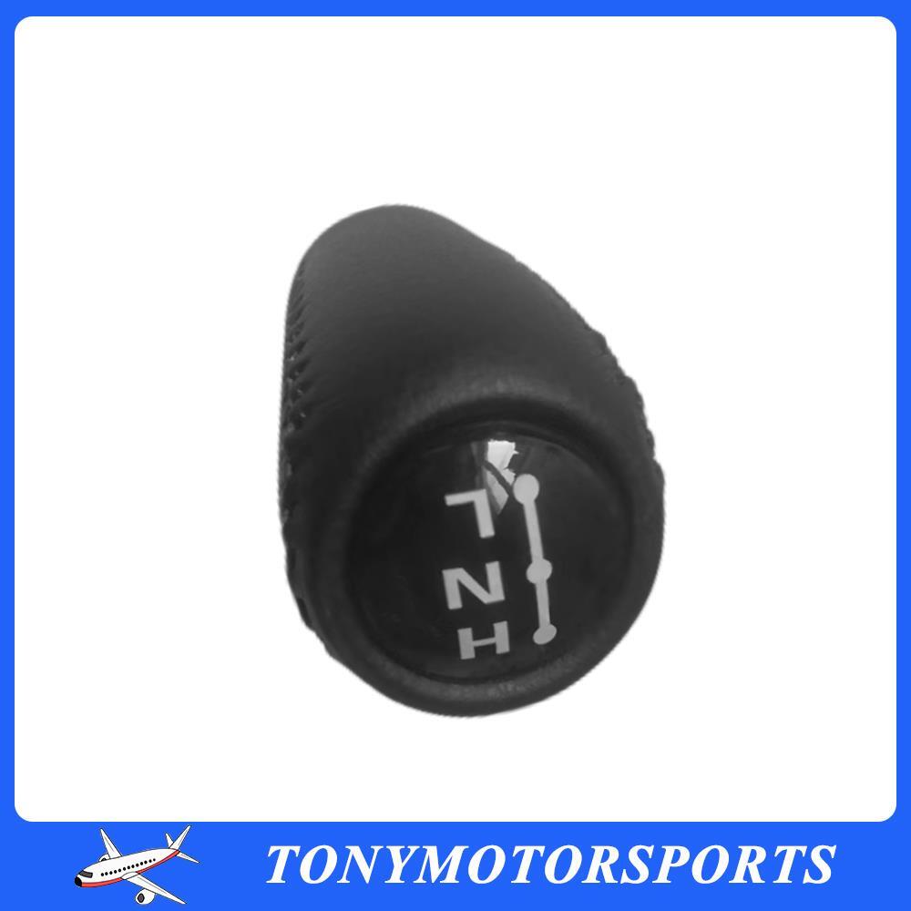Black Leather Transfer Case Shifter Shift Knob For 1998-2007 for Lexus LX470 4x4