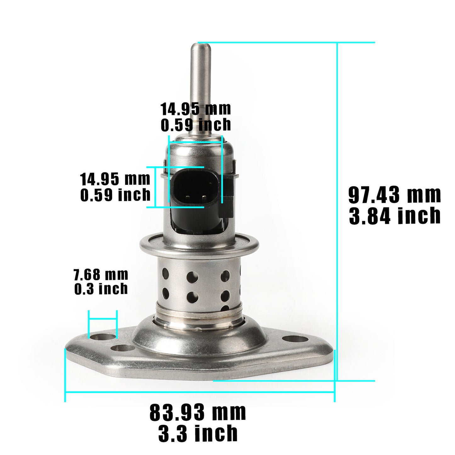 new diesel exhaust fluid nozzle 04627241AF, suitable for 13-22 rpm, 2500 rpm, 3500 rpm.