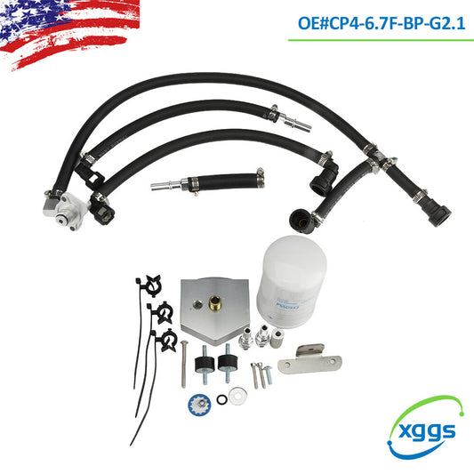 Compatible with for Ford 6.7L SS Gen2.1 CP4.2 Disaster Bypass Kit CP4-6.7F-BP-G2.1