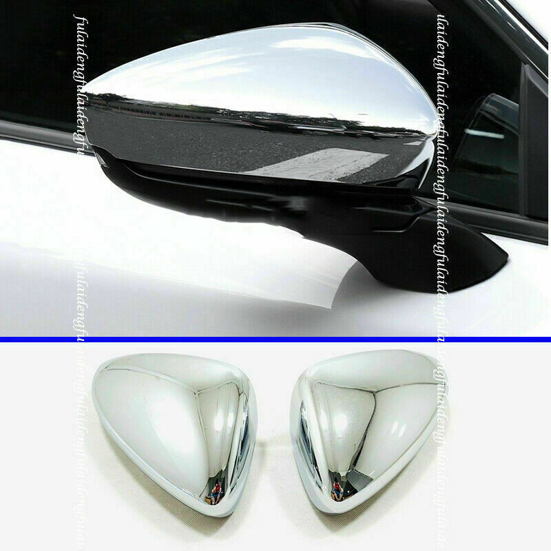 for Mazda CX-30 20-2022 Chrome Exterior Side Rearview Mirror Cover Trims Wing
