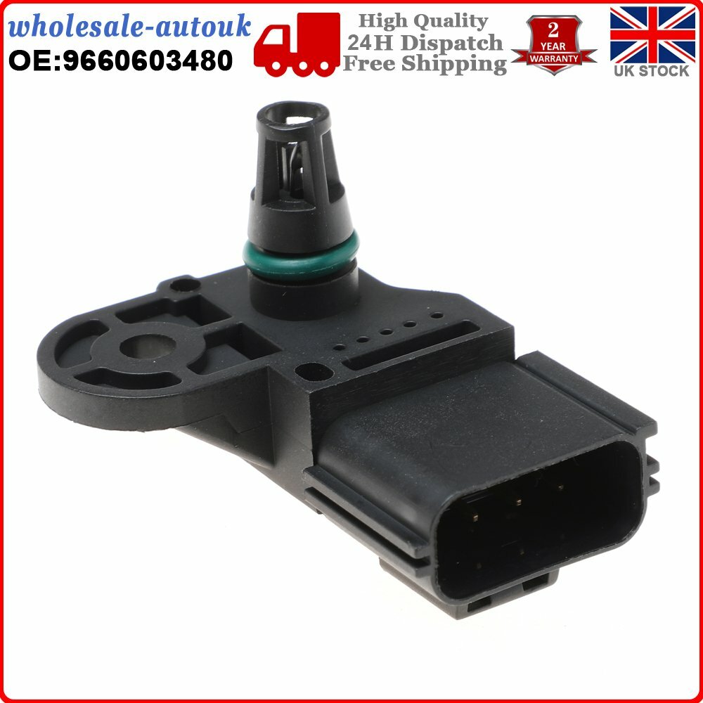 MAP SENSOR FITS for FORD TRANSIT MK7 (2006-2014) 2.2 2.4 3.2 TDCi 9660603480 NEW