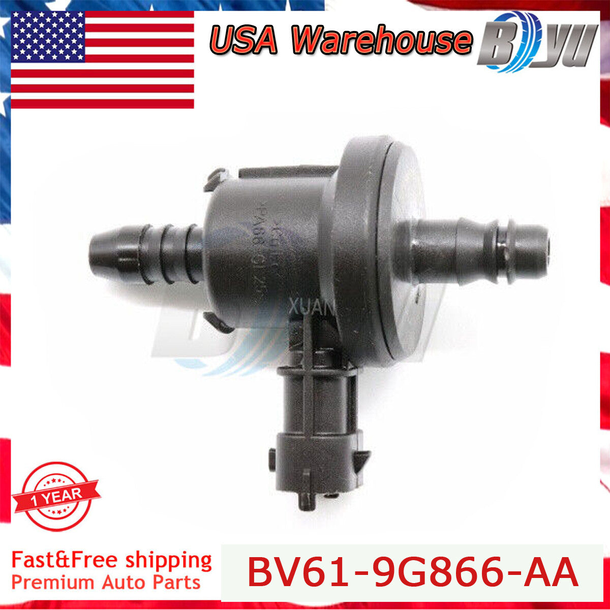 0280142500 Vacuum Valve Purge Solenoid BV61-9G866-AA for Ford