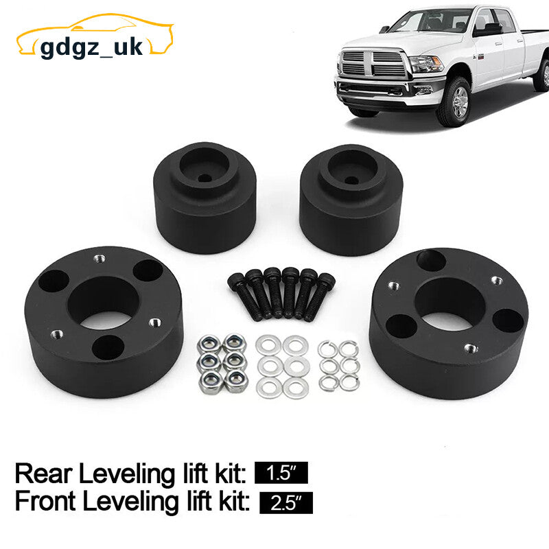 2.5inch Front  1.5 Rear Full Lift Kit Leveling Kit for Dodge for Ram 1500 4WD 2WD