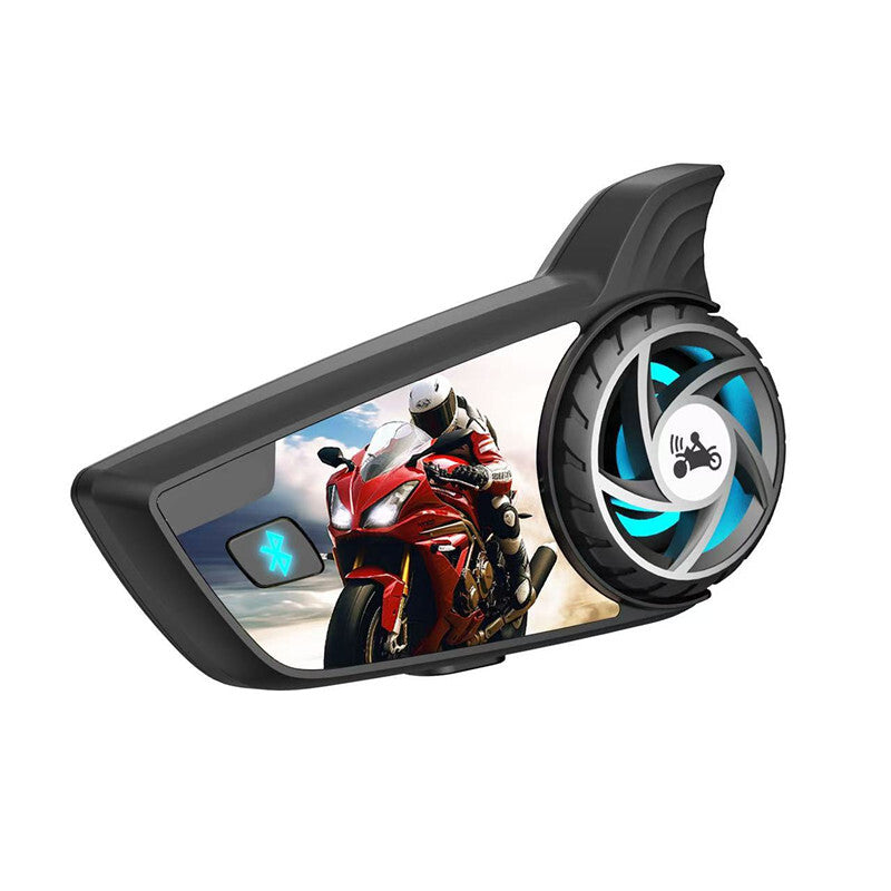 Motorcycle Waterproof Bluetooth Earphone MP3 Speaker Hands- Phone Interphone