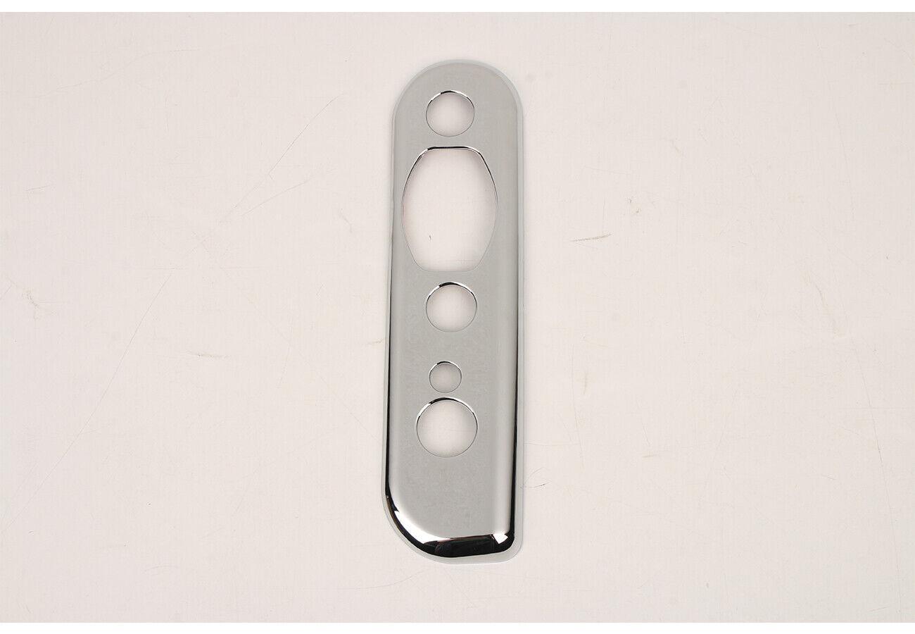 for Ford Bronco 2021-23 Chrome Rear Tailgate Lock Buckle Panel Cover Accessories