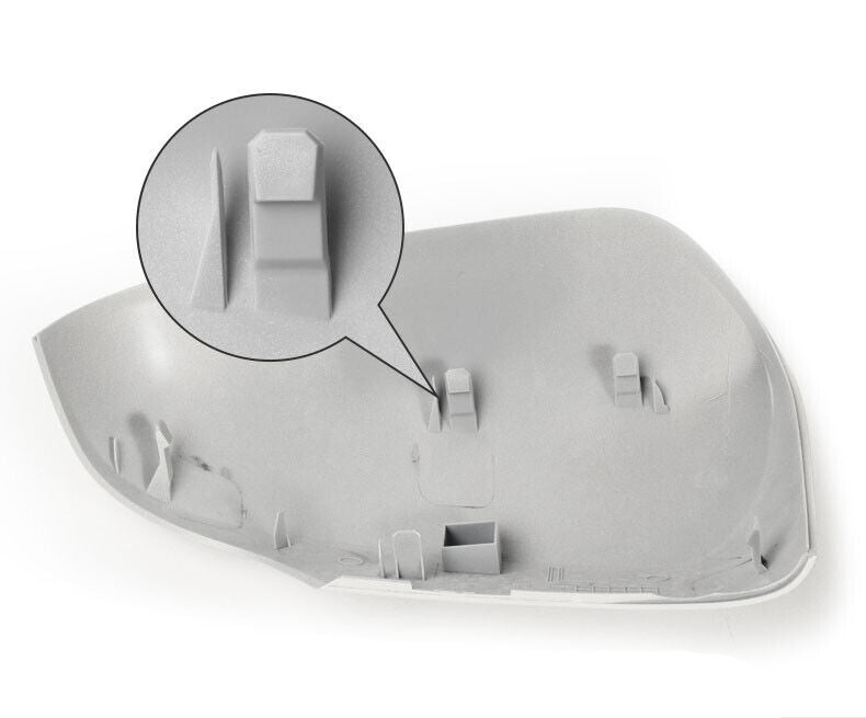 For 2014-2018 for Toyota for Corolla Mirror Housing Mirror Cover White Right Side auto