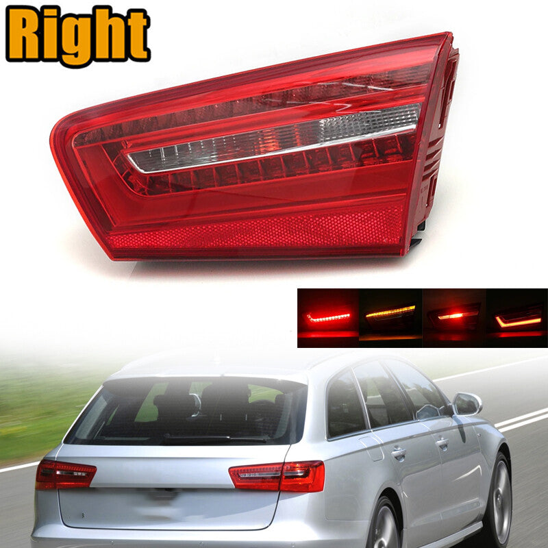for Audi A6 C7 2010-2016 Right Rear LED Inner Tail Lamp Warning Light Passenger