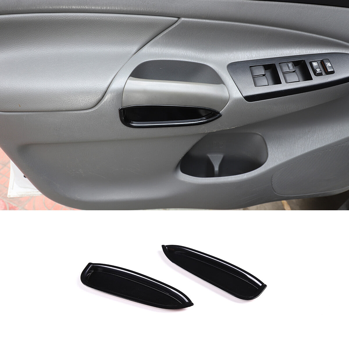 Carbon central control air outlet sticker decoration for Fengyangta Tacoma 2011-2015 USA