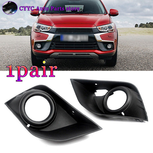 Fog Light Covers Bezels for Mitsubishi Outlander Sport ASX RVR 2016-19 LHRH
