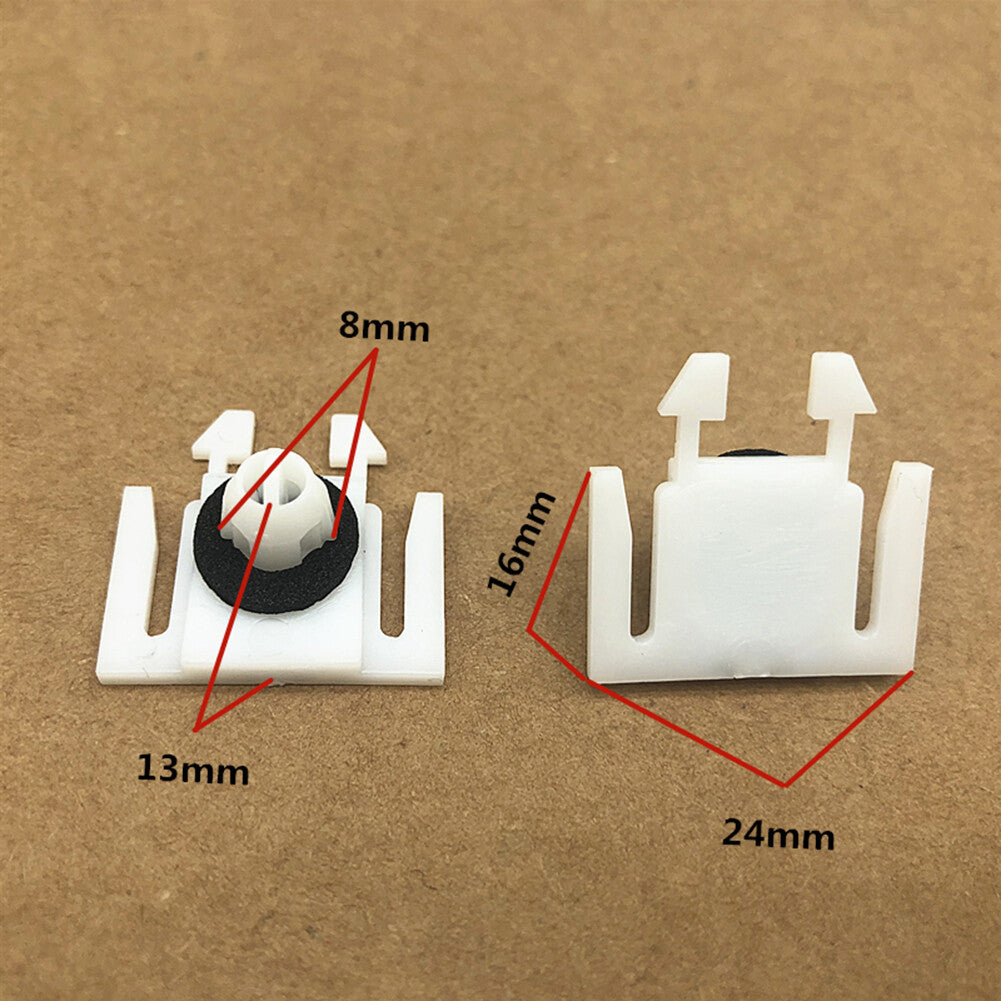 5 Car Exterior Wheel Fender Flare Rocker Panel Molding Clips for Mazda