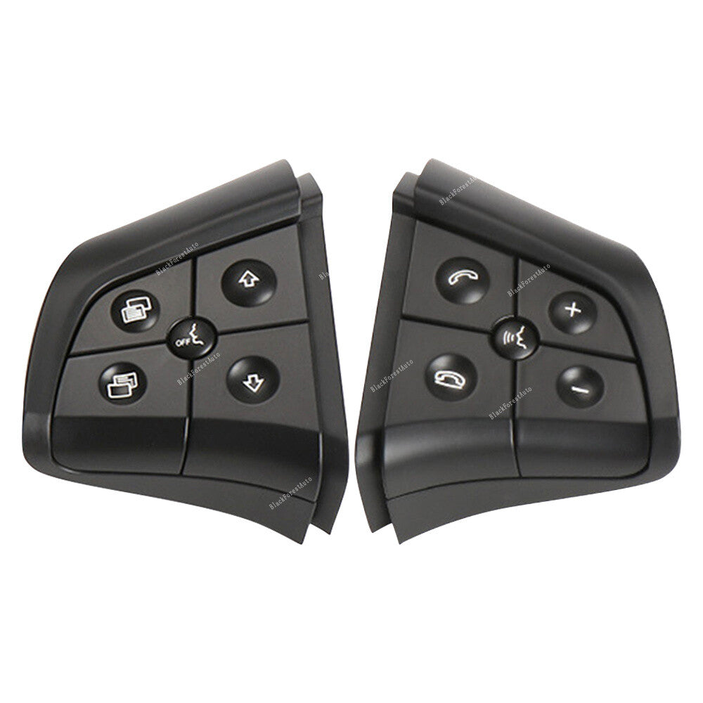 Qty 2 Fit for Mercedes-Benz W164 W251 W245 Steering Wheel Switch 5 Button Black