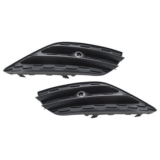 2X Front Left+Right Bumper Lower Grill Black Plastic For CLA-Class C118 2021