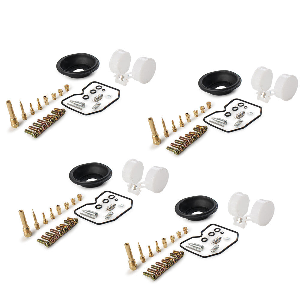 Carburetor Repair Kit 4 Sets for Kawasaki Zephyr ZR750H ZR-7 ZR-7S ZR750 ZR 750