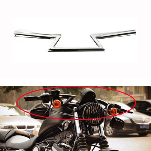 Motorcycle Drag Z-Bar Handlebars 22mm 7/8 for Honda for Yamaha for Harley Chopper Bobber