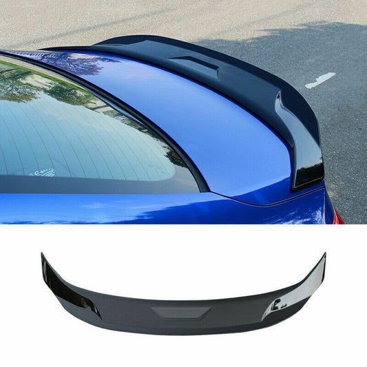 for Honda for Civic 11th 2022-23 Glossy Black ABS Rear Trunk Spoiler Tail Wing Flap