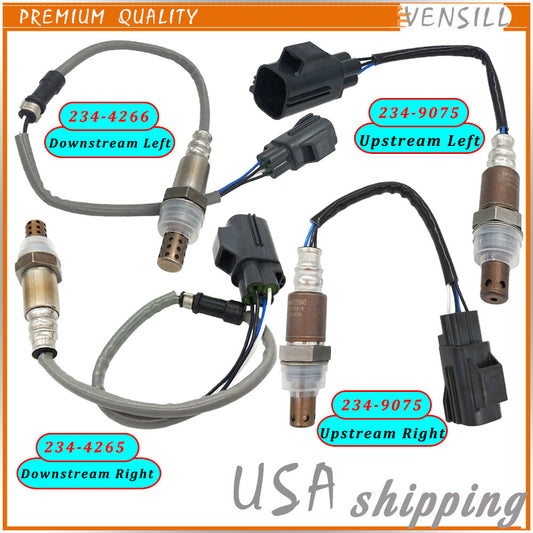4X Front Rear Oxygen Sensor for Land Rover for Range Rover Sport LR3 05-06 4.0 4.2