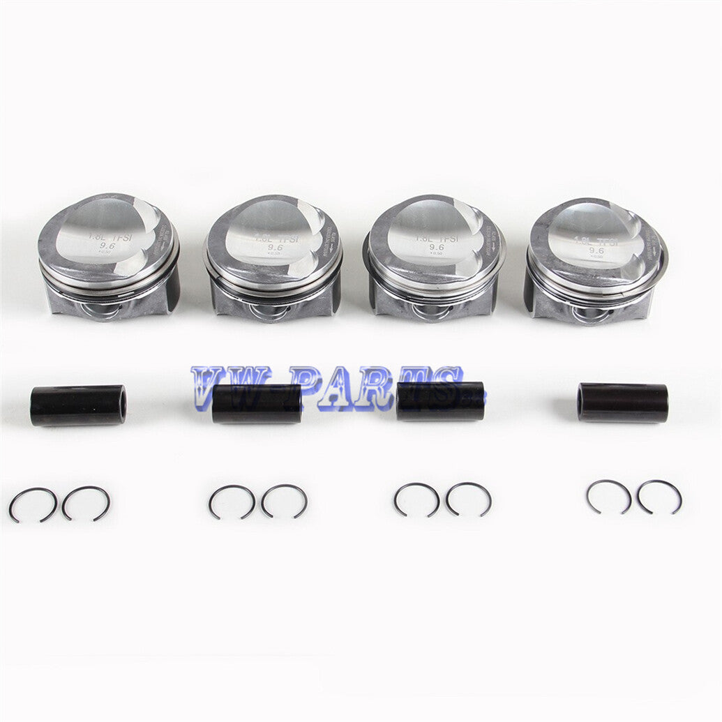 1.8T 23mm PistonRing Assembly Oversize +0.5MM Fit for VW for Passat for Jetta for AUDI for A4