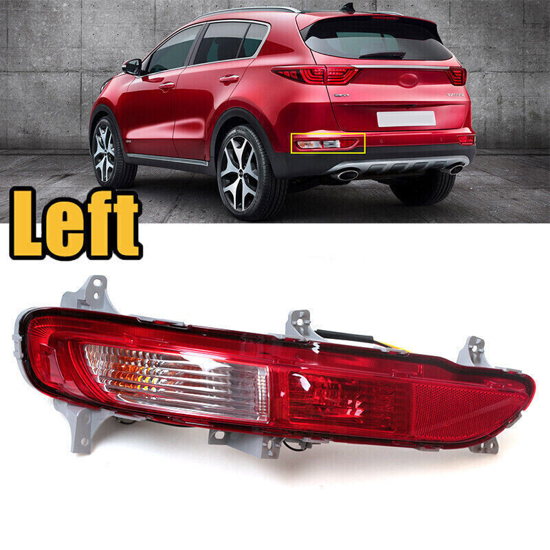 1 Pcs LED Left Side Rear bumper tail light for Kia K5 Sportage 2016 2017 2018
