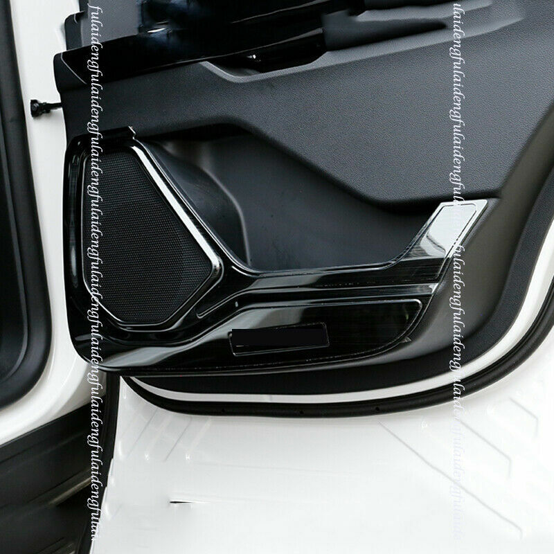 4P for Ford Explorer 2020-2022 Black titanium Door Anti Kick Pad Protective Trim