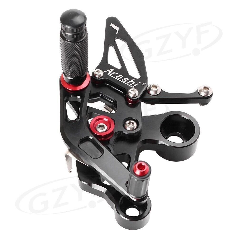 for Yamaha MT-09 FZ-09 2014 2015 2016 2017 Adjustable Rearset Footpegs Kit