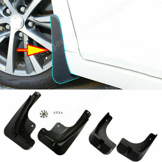 for LEXUS ES350 ES300H 2019-2022 Black Car Mud Flap Splash Guard Fender Mudguard