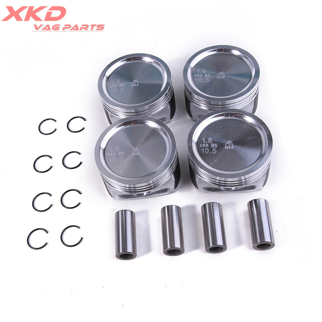 EA111 Engine 76.5mm Pistons Set for VW for Jetta 2011-2016 1.6L 036107065DH