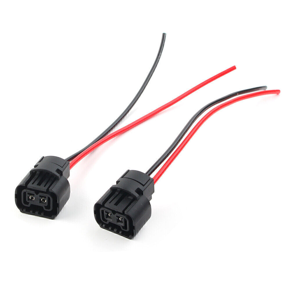 Wire Pigtail Female PSX24W 2504 Two Harness Fog Light Bulb Connector Plug Socket