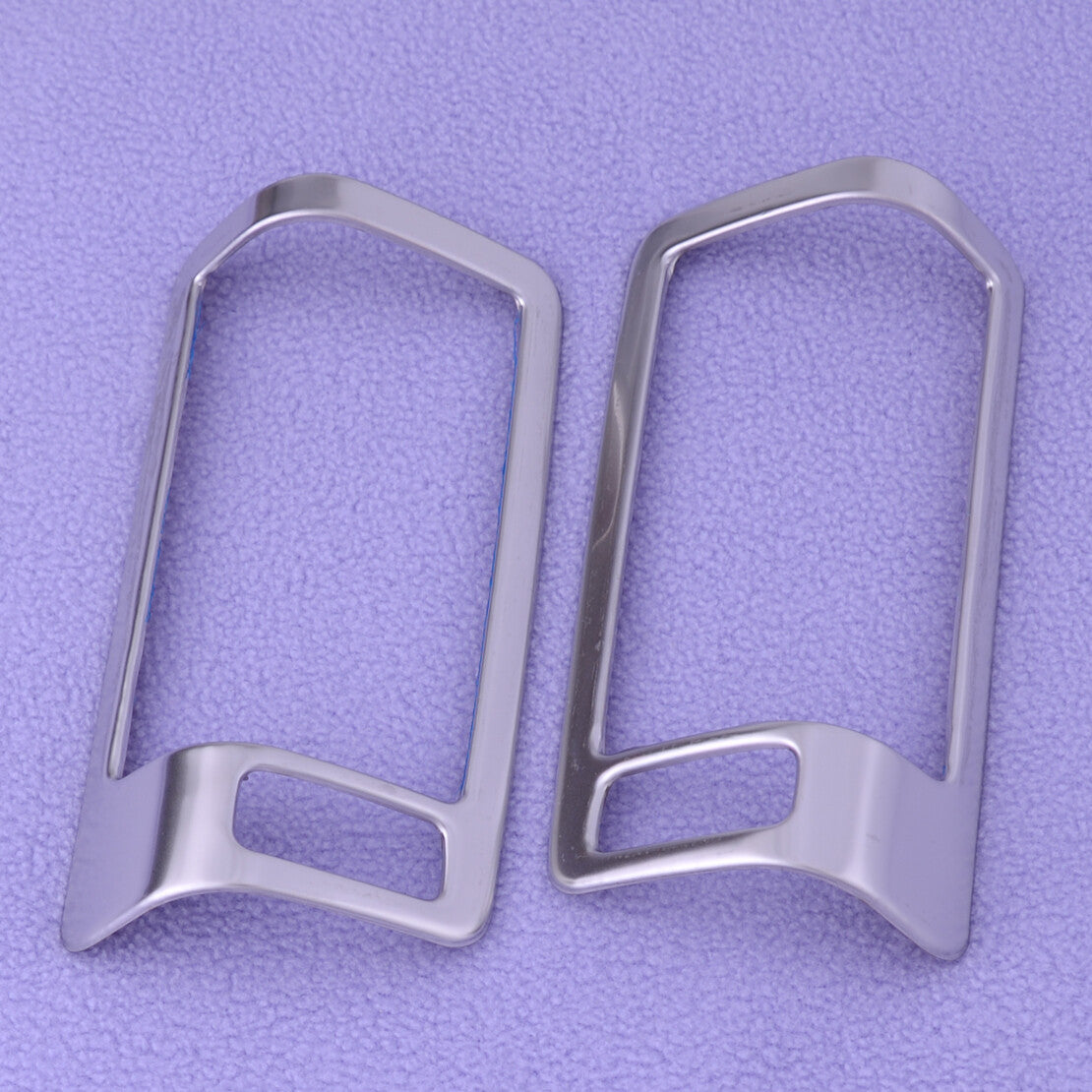 Silver B-Pillar Air Vent Outlet Trim Fit for Volvo XC60 XC90 2015-2018