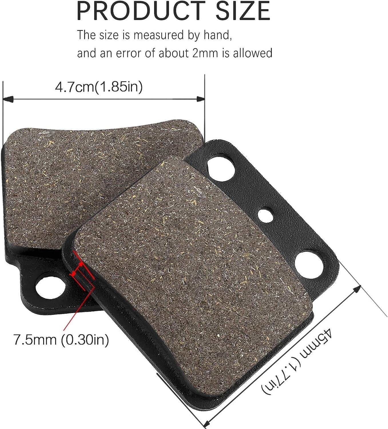 Rear Brake Pads for Suzuki LTZ400 LTZ 400 LT-Z400 2003 2004 2005 2006-2013