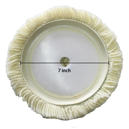 Polishing Pad Buffer Pad 7-inch Wool Hook Buffer Pad for Polishing and Polishing