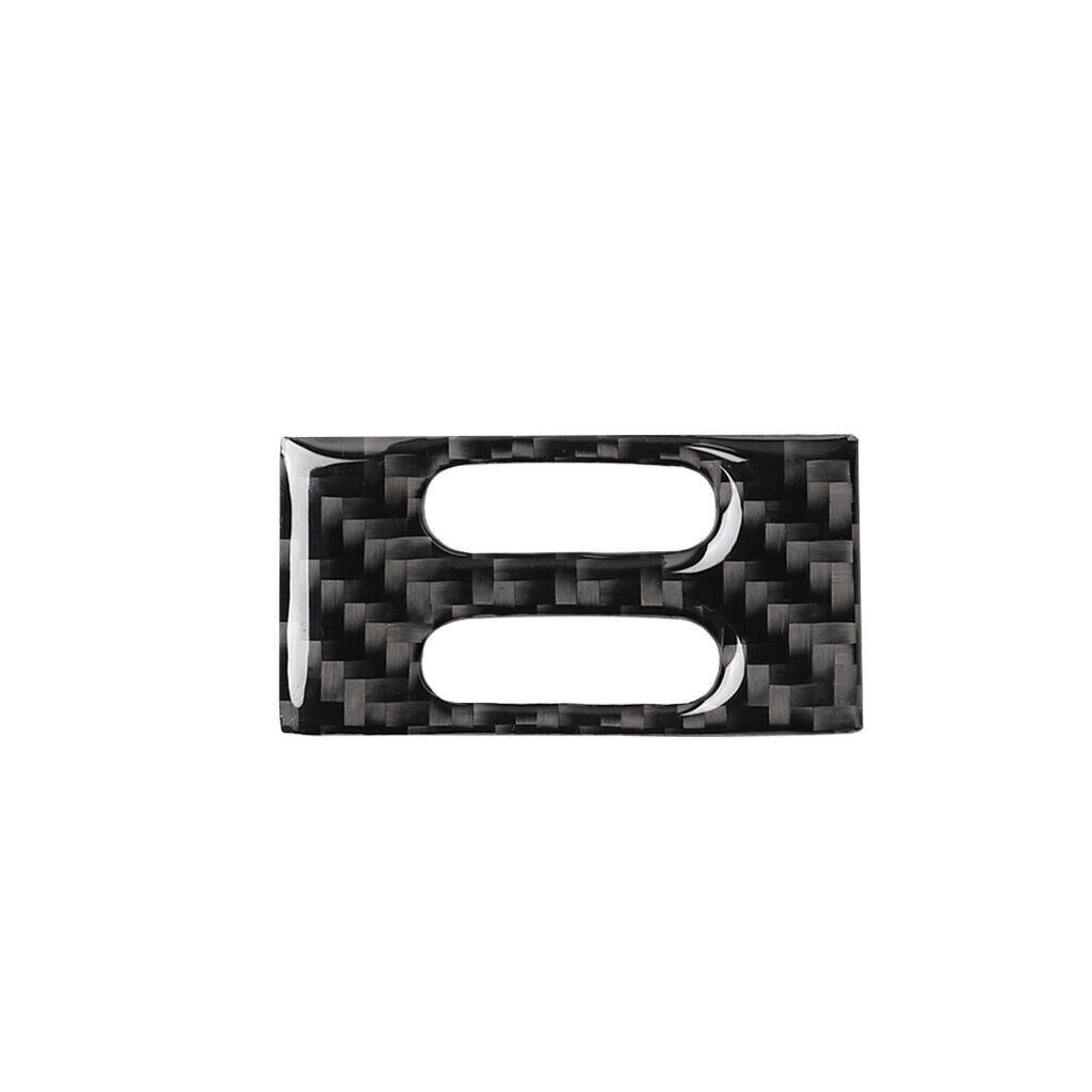 Carbon Fiber Rear Air Outlet Panel Cover Trim for BMW E60 5Series 05-10