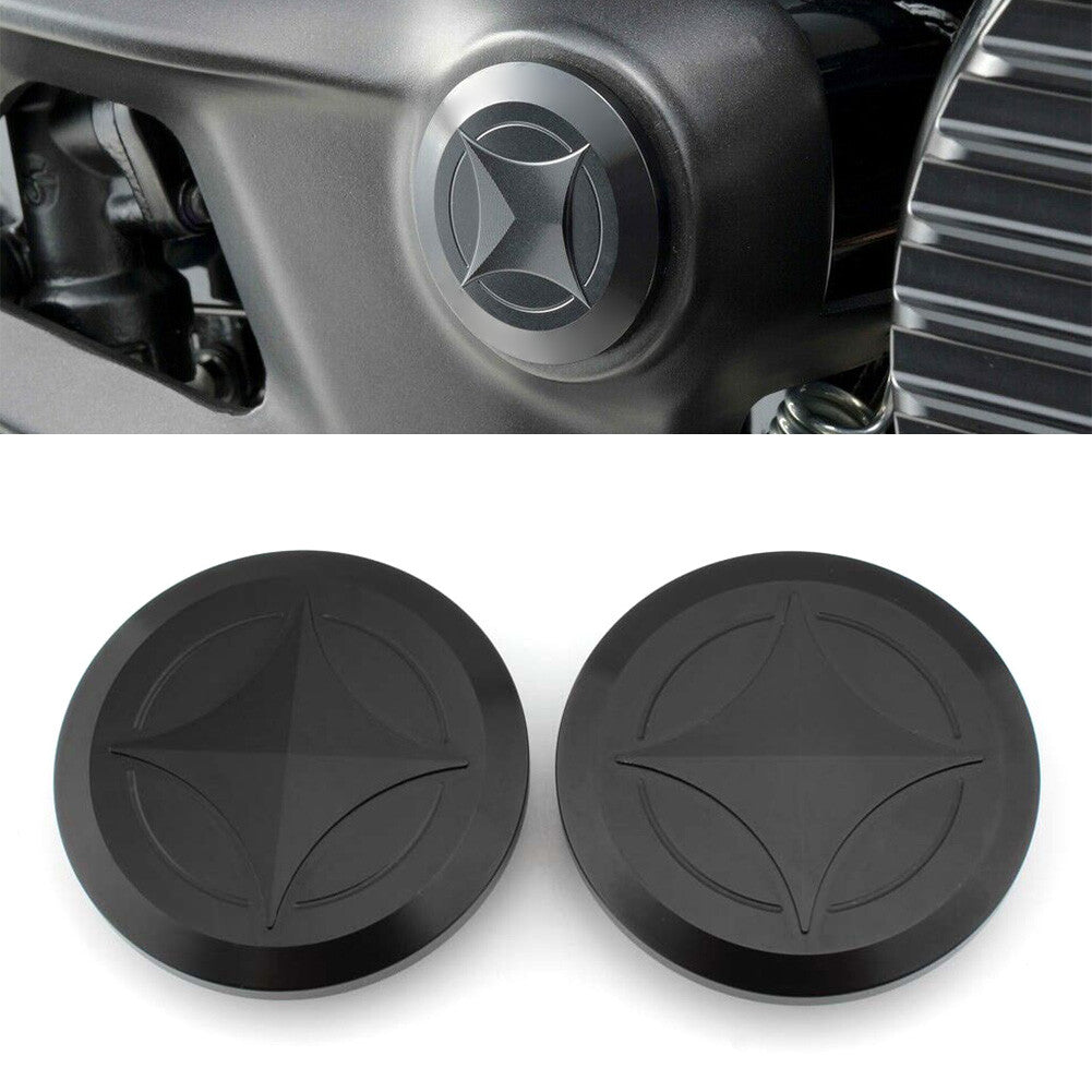 Frame Hole Plug Cap Cover for Honda GB350 NC59 CB350 2021-2022 Black Aluminum ne