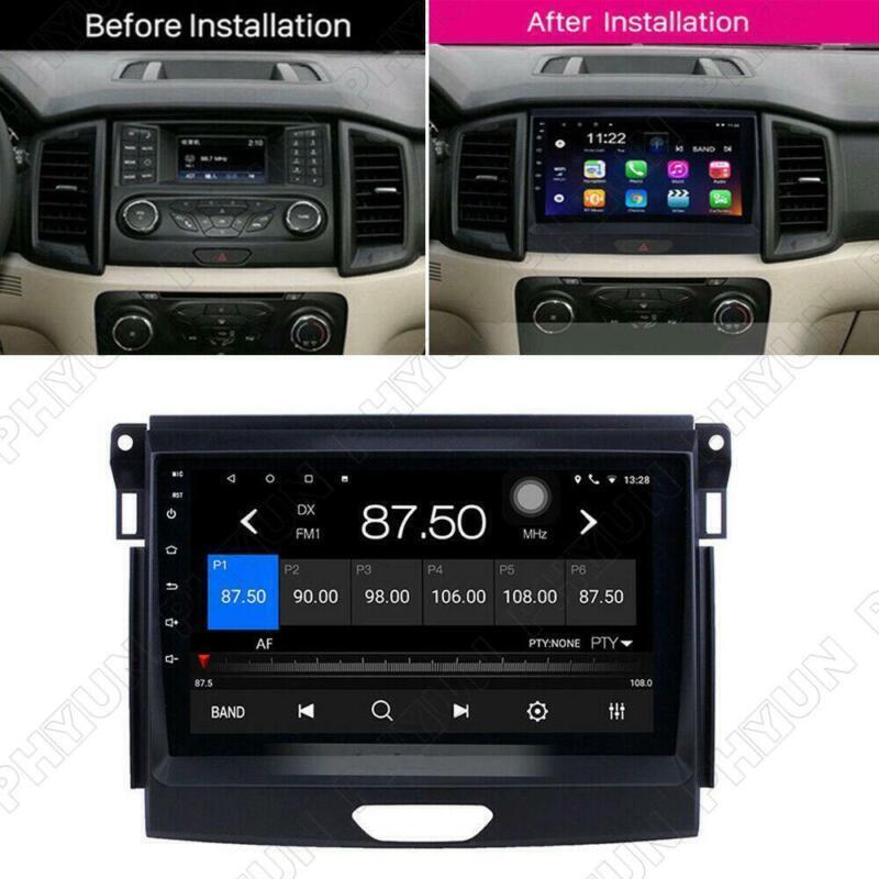 2.5D Screen 9 Android 10.0 Car GPS Navigation Radio for Ford Ranger 2016-2019