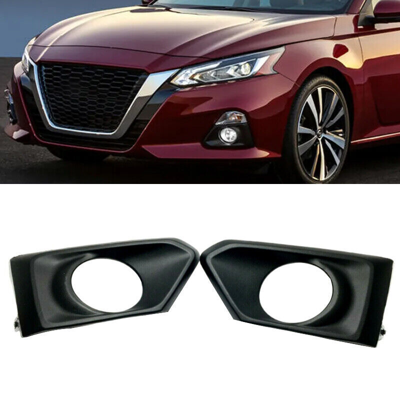 For 2019-2020 for Nissan Altima Fog Lamp Turn Signal Covers Trim Bezel RH and LH