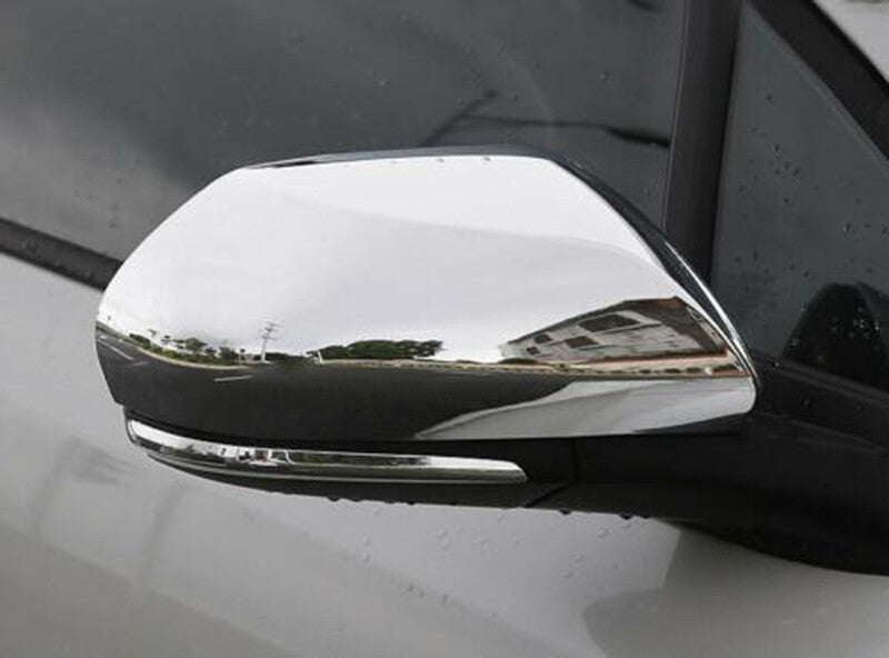 for Toyota for Camry 2018-2022 Chrome Exterior Rear View Mirror Cover cap Trim 2pcs