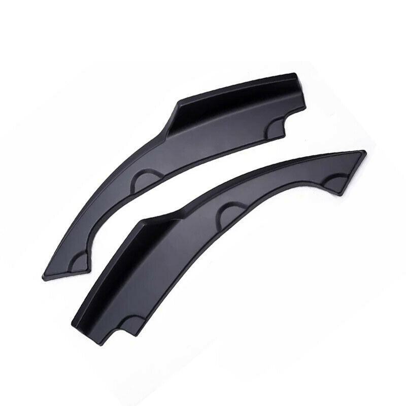 for Honda for Civic 2016-2021 Matte Black Rear Bumper Lip Diffuser Splitter Spoiler