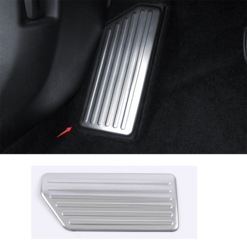 for Kia K5 2021-2023 Silver Inner Left Side Foot Rest Pedal Panel Cover Trim 1P