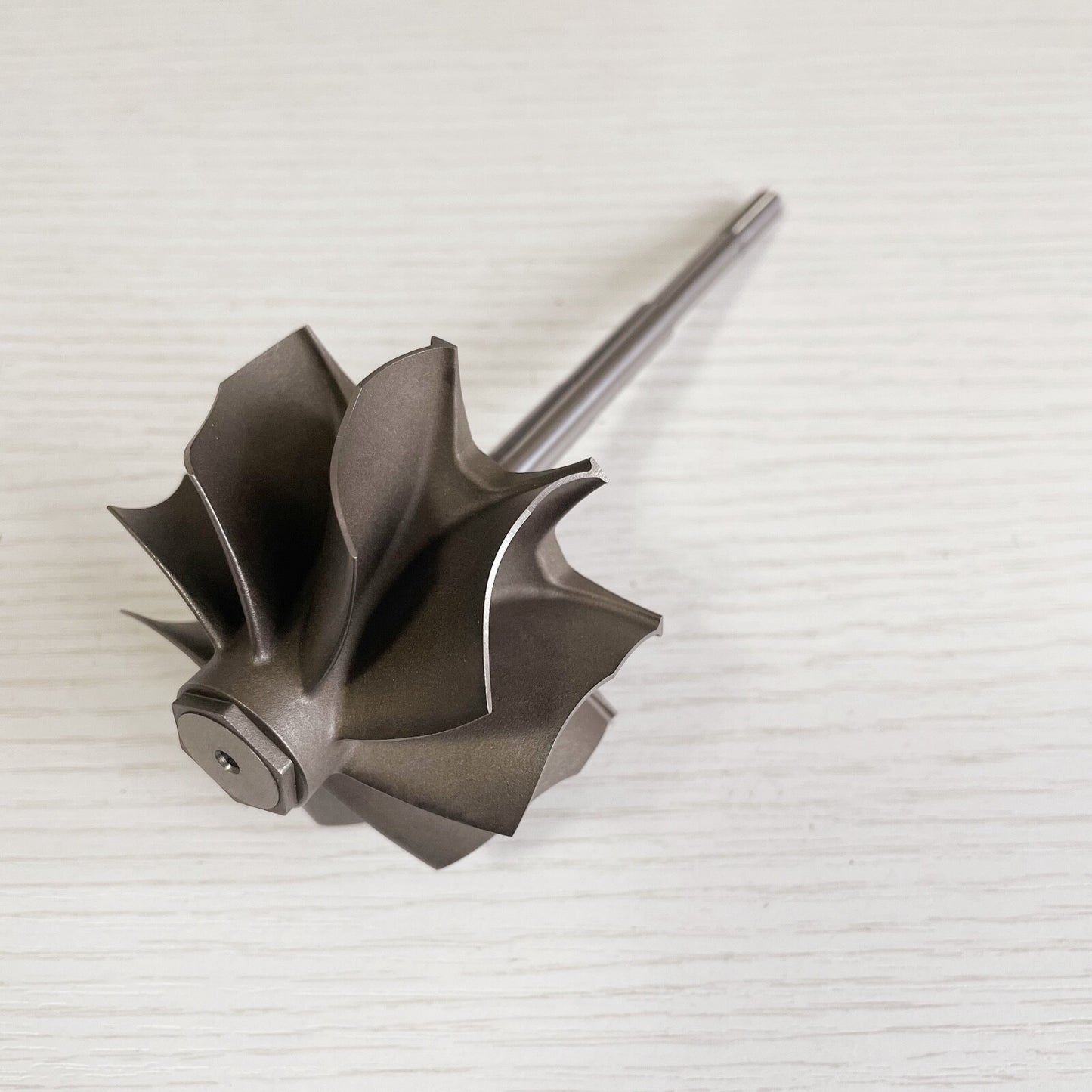 GT3584RS 9-blade 62.35/68.00 mm ball bearing turbine shaft/turbine wheel