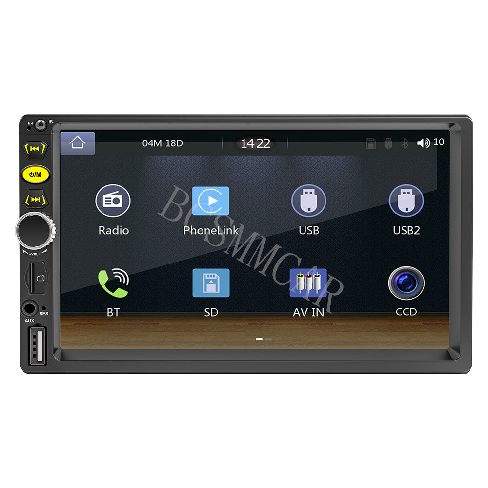 7in Car Radio Double 2Din For Apple Carplay Andriod Auto Stereo Touch Screen AUX