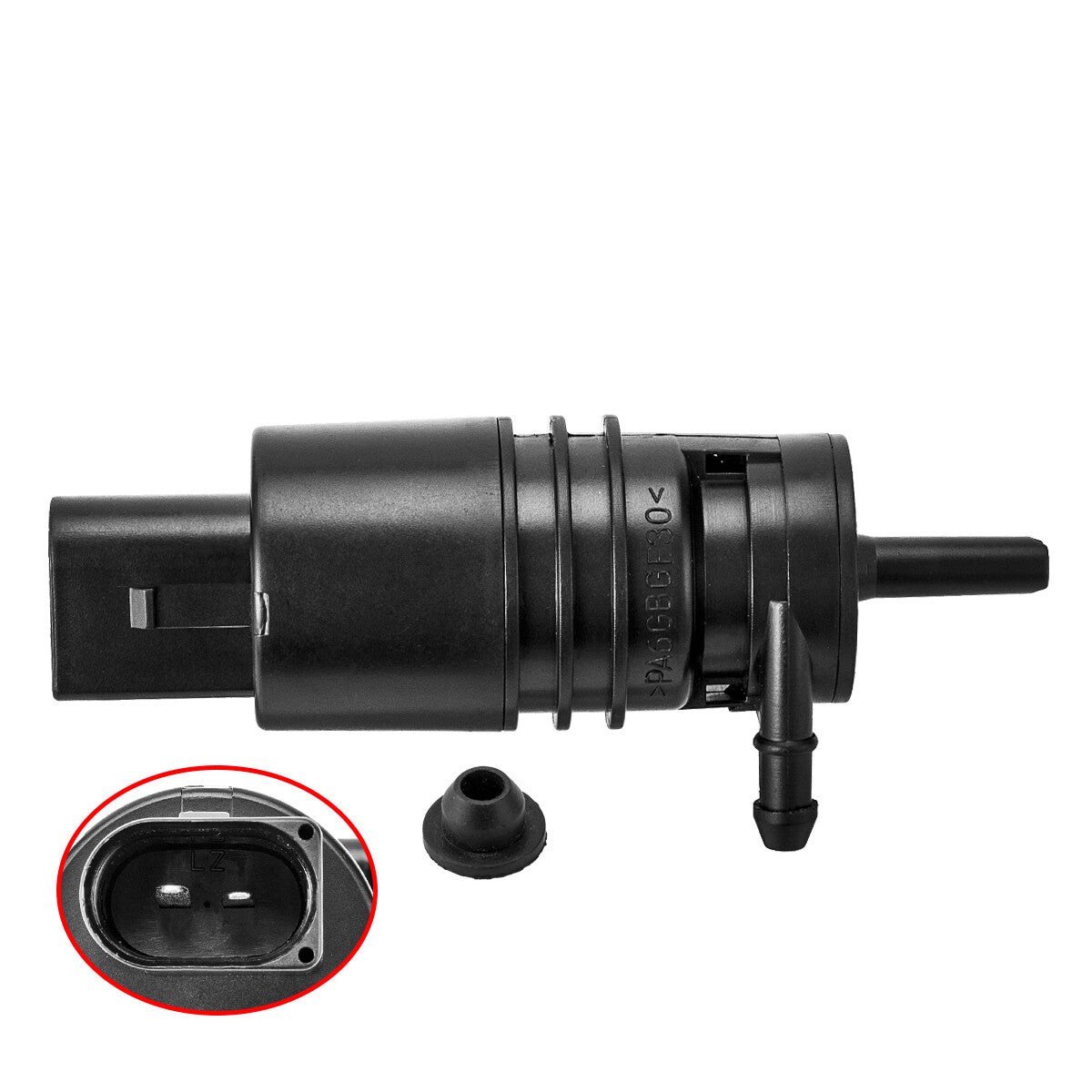 Windshield Washer Pump for Honda Pilot 2009 2010 2011 76806-SZA-A01+Grommet
