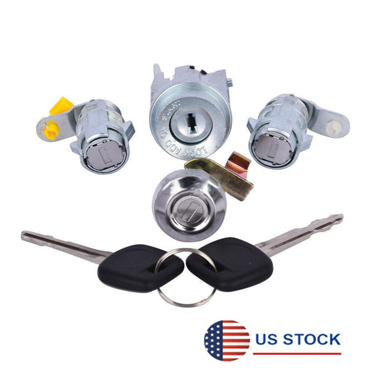 Ignition Barrel + Door Locks For 1988-97 for Toyota Hilux Pickup RN80 RN85 YN80 YN81