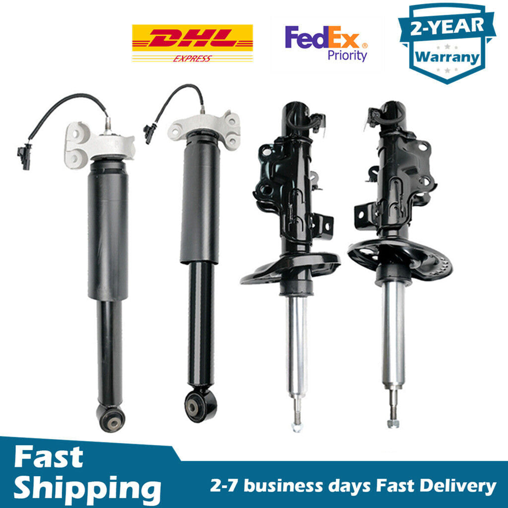 4PCS Front Rear Shock Absorber Struts W/Electric for Cadillac ATS 2014-2019