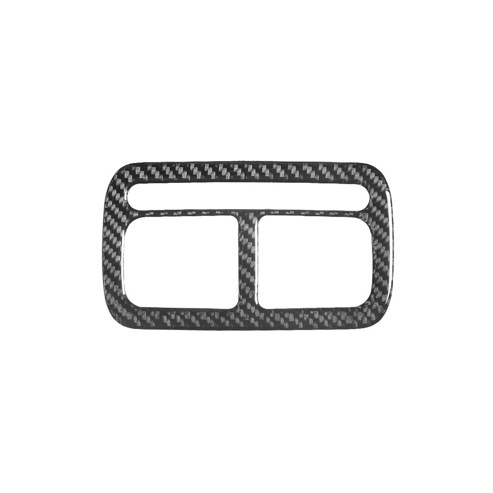 Carbon Fiber Interior Rear Overhead Light Cover Trim for Hyundai Azera 2006-2011