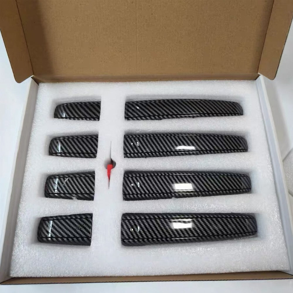for Range Rover Vogue L405 2013-22 Replace Door Handle Cover Carbon Fiber Style